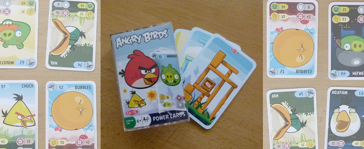 Angry Birds Power Cards