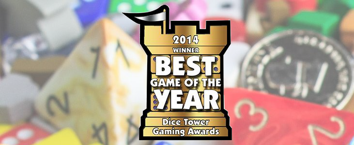 Vítězové ocenění Dice Tower Gaming Awards 2014