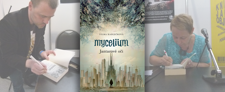 Svět knihy 2017: Vilma Kadlečková a Tomáš Kučerovský o sérii Mycelium