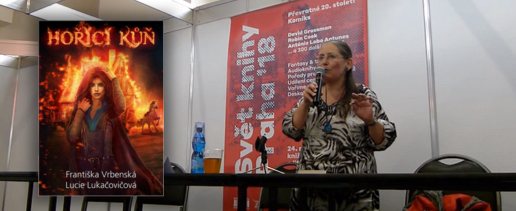 Svět knihy 2018: Františka Vrbenská – Historie, fantastika, realita