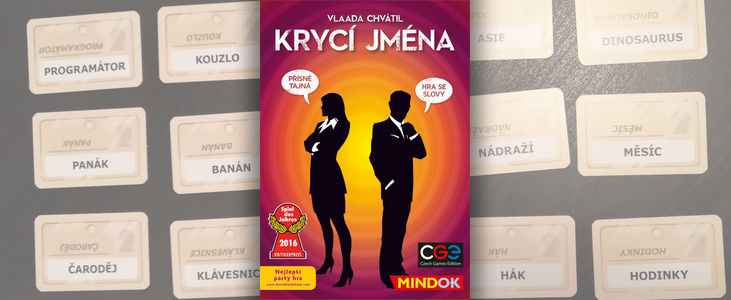 Jaká jsou Krycí jména agentů? Aneb bláznivá párty hra se slovy